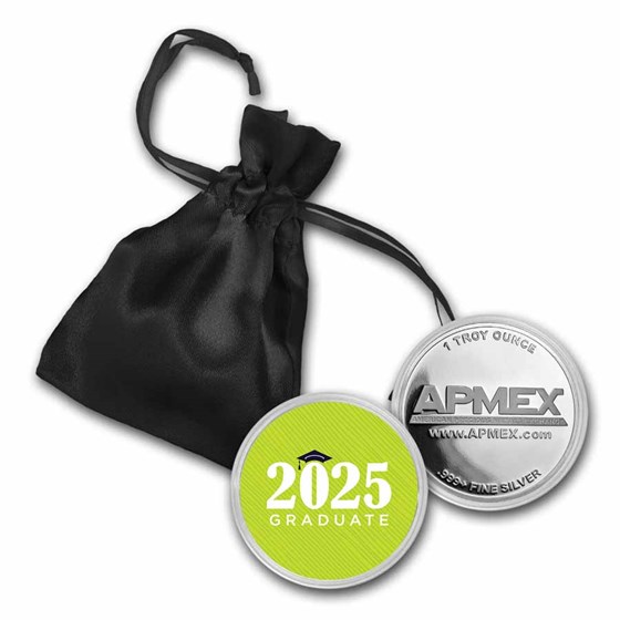 1 oz Silver Colorized Round - APMEX (2022 Graduate) 1 oz Silver Colorized Round - APMEX (2022 Graduate)