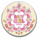 1 oz Silver Colorized Round - APMEX (2025 Baby Girl)