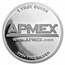 1 oz Silver Colorized Round - APMEX (2026 Baby Boy, Elephant)