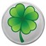 1 oz Silver Colorized Round - APMEX (4-Leaf Clover)
