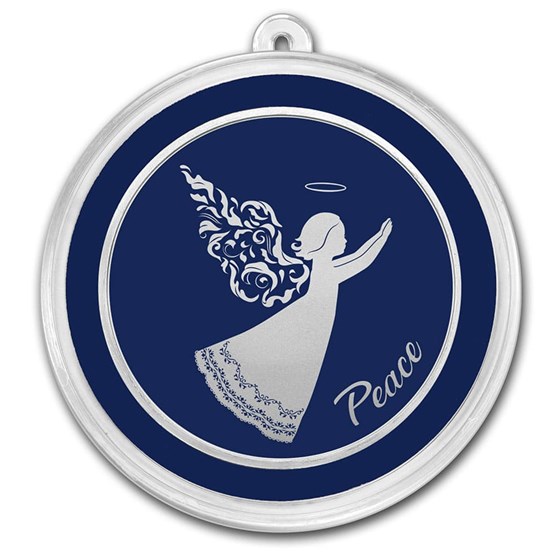 1 oz Silver Colorized Round - APMEX (Angel of Peace) 1 oz Silver Colorized Round - APMEX (Angel of Peace)