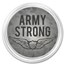 1 oz Silver Colorized Round - APMEX (Army - Strong)