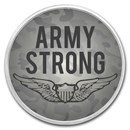 1 oz Silver Colorized Round - APMEX (Army - Strong)