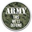 1 oz Silver Colorized Round - APMEX (Army - This We'll Defend)
