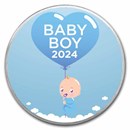 1 oz Silver Colorized Round - APMEX (Baby Boy Bundle of Joy 2023)