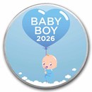 1 oz Silver Colorized Round - APMEX (Baby Boy Bundle of Joy 2026)