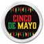 1 oz Silver Colorized Round - APMEX (Cinco De Mayo)