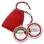 1 oz Silver Colorized Round - APMEX (Classic Santa Claus)