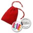 1 oz Silver Colorized Round - APMEX (Colorful Love)