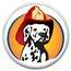 1 oz Silver Colorized Round - APMEX (Firefighter - Dalmatian)
