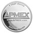 1 oz Silver Colorized Round - APMEX (Firefighter)