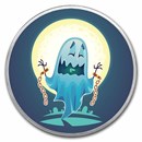 1 oz Silver Colorized Round - APMEX (Ghost)