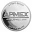 1 oz Silver Colorized Round - APMEX (Ghost)