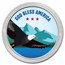 1 oz Silver Colorized Round - APMEX (God Bless America, Eagle)