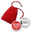 1 oz Silver Colorized Round - APMEX (Happy Valentine's Day Heart)