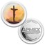 1 oz Silver Colorized Round - APMEX (Jesus on the Cross)