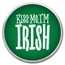 1 oz Silver Colorized Round - APMEX (Kiss Me I'm Irish)