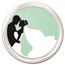 1 oz Silver Colorized Round - APMEX (Kiss The Bride)