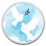 1 oz Silver Colorized Round - APMEX (Making Peace)