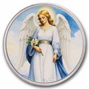 1 oz Silver Colorized Round - APMEX (Peaceful Heavenly Angel)