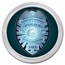 1 oz Silver Colorized Round - APMEX (Police - Badge)