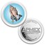 1 oz Silver Colorized Round - APMEX (Praying Hands)
