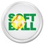 1 oz Silver Colorized Round - APMEX (Softball)