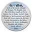1 oz Silver Colorized Round - APMEX (The Lord's Prayer, Sky Blue)