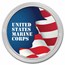 1 oz Silver Colorized Round - APMEX (United States Marine Corps)