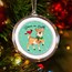 1 oz Silver Colorized Round - Cardinal & Fawn "Peace on Earth"
