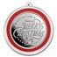 1 oz Silver Colorized Round - Cheery Santa Claus