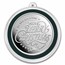 1 oz Silver Colorized Round - Merry Christmas, Reindeer