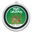 1 oz Silver Colorized Round - Merry Christmas, Reindeer