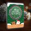 1 oz Silver Colorized Round - Merry Christmas Santa & Reindeer