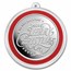 1 oz Silver Colorized Round - Merry Christmas