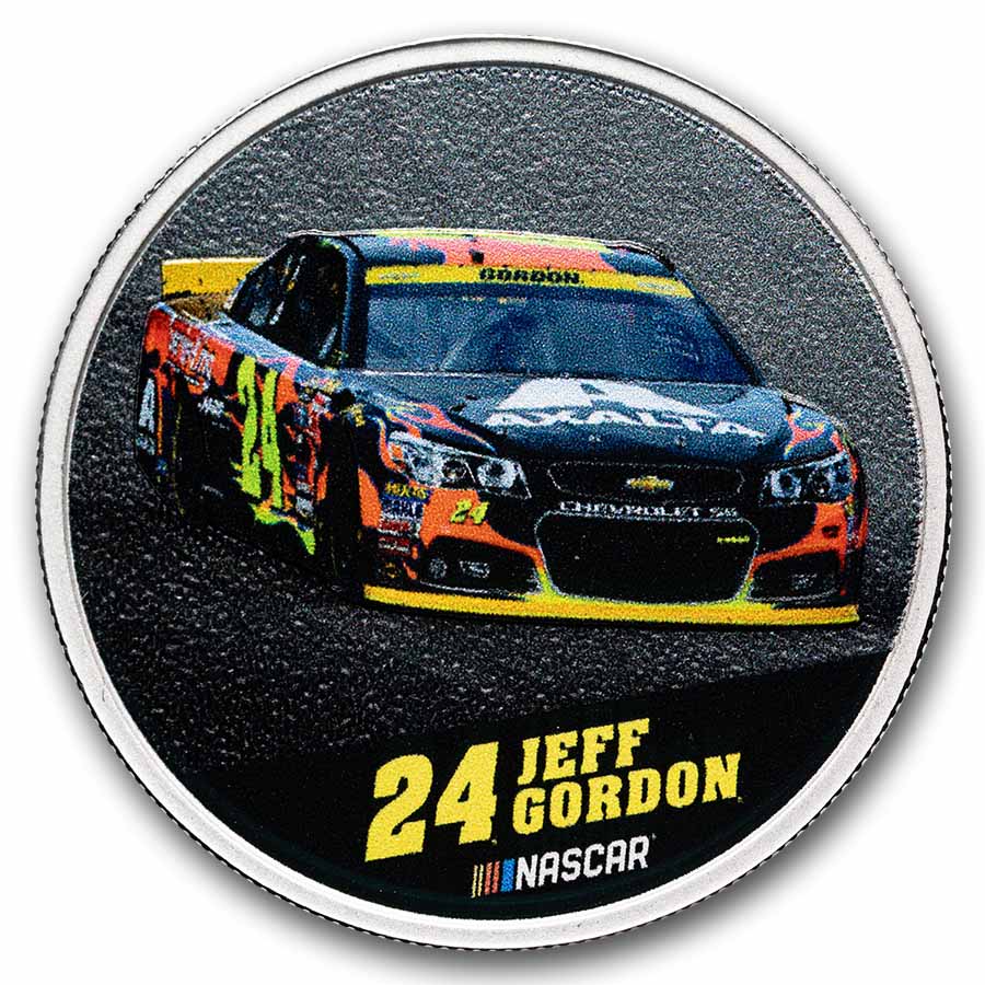 キャプテン・アメリカ　オリンピックプレート20kg① Buy 1 oz Silver Colorized NASCAR Drivers - Jeff Gordon | APMEX