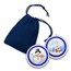 1 oz Silver Colorized Round - Season Greetings Snowman