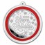 1 oz Silver Colorized Round - Snowman
