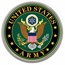 1 oz Silver Colorized Round - U.S. Army Seal (In TEP)