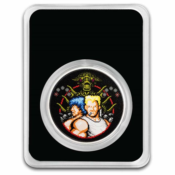 1 oz Silver Contra® Colorized Round BU in TEP 1 oz Silver Contra® Colorized Round BU in TEP