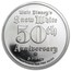 1 oz Silver - Disney's Snow White 50th Anniv Bashful, w/Box & COA