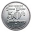 1 oz Silver - Disney's Snow White 50th Anniv (Doc, w/Box & COA)