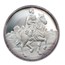 1 oz Silver - Disney's Snow White 50th Anniv (Prince, Box & COA)