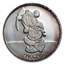 1 oz Silver - Disney's Snow White 50th Anniv Sneezy, w/Box & COA