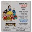 1 oz Silver - Disney's Snow White 50th (Hunter/Queen w/Box & COA)