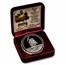 1 oz Silver - Disney'sSnow White 50th Anniv (Grumpy, w/Box & COA)