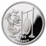 1 oz Silver - Donald Duck - Media Duck PR-69 PCGS