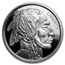 1 oz Silver High Relief Round - Buffalo