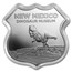 1 oz Silver - Icons of Route 66 (New Mexico Dinosaur Museum)