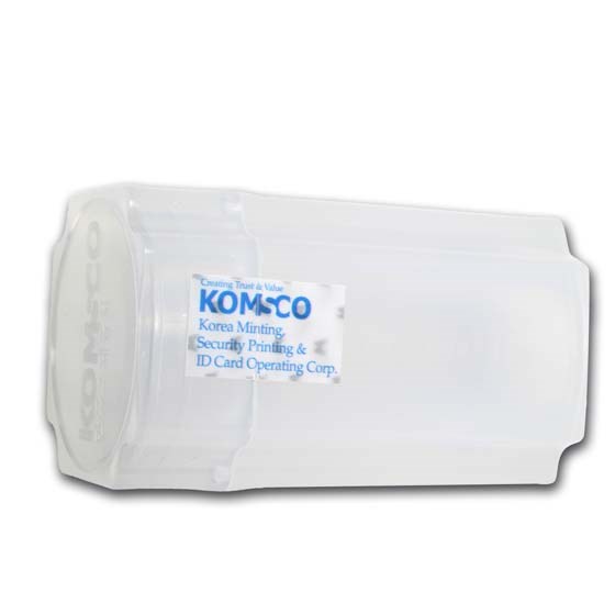 1 oz Silver KOMSCO Coin Tubes (Slightly Used, Clear) 1 oz Silver KOMSCO Coin Tubes (Slightly Used, Clear)